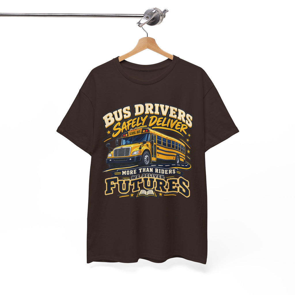 Bus Drivers Safely Deliver Futures Graphic T-Shirt