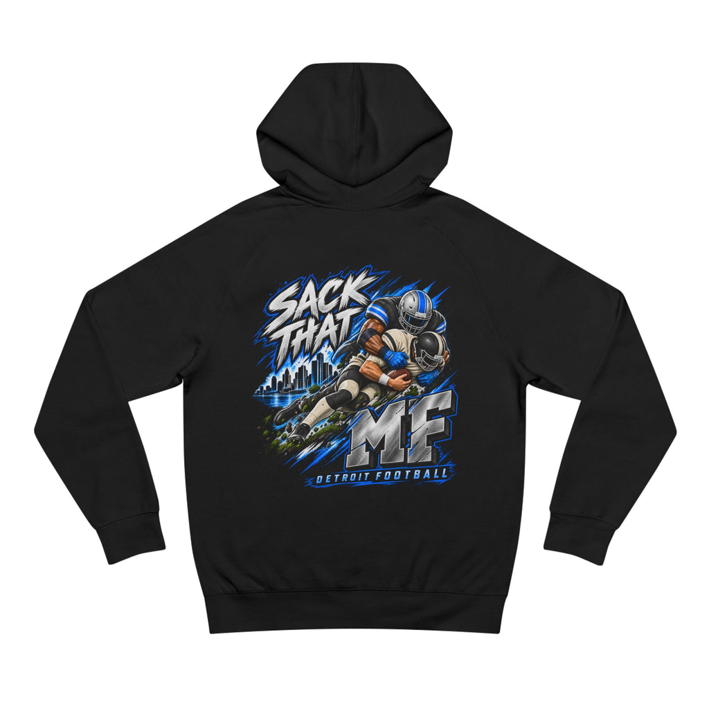 Detroit Motor City Grit & Sack That MF Football Hoodie