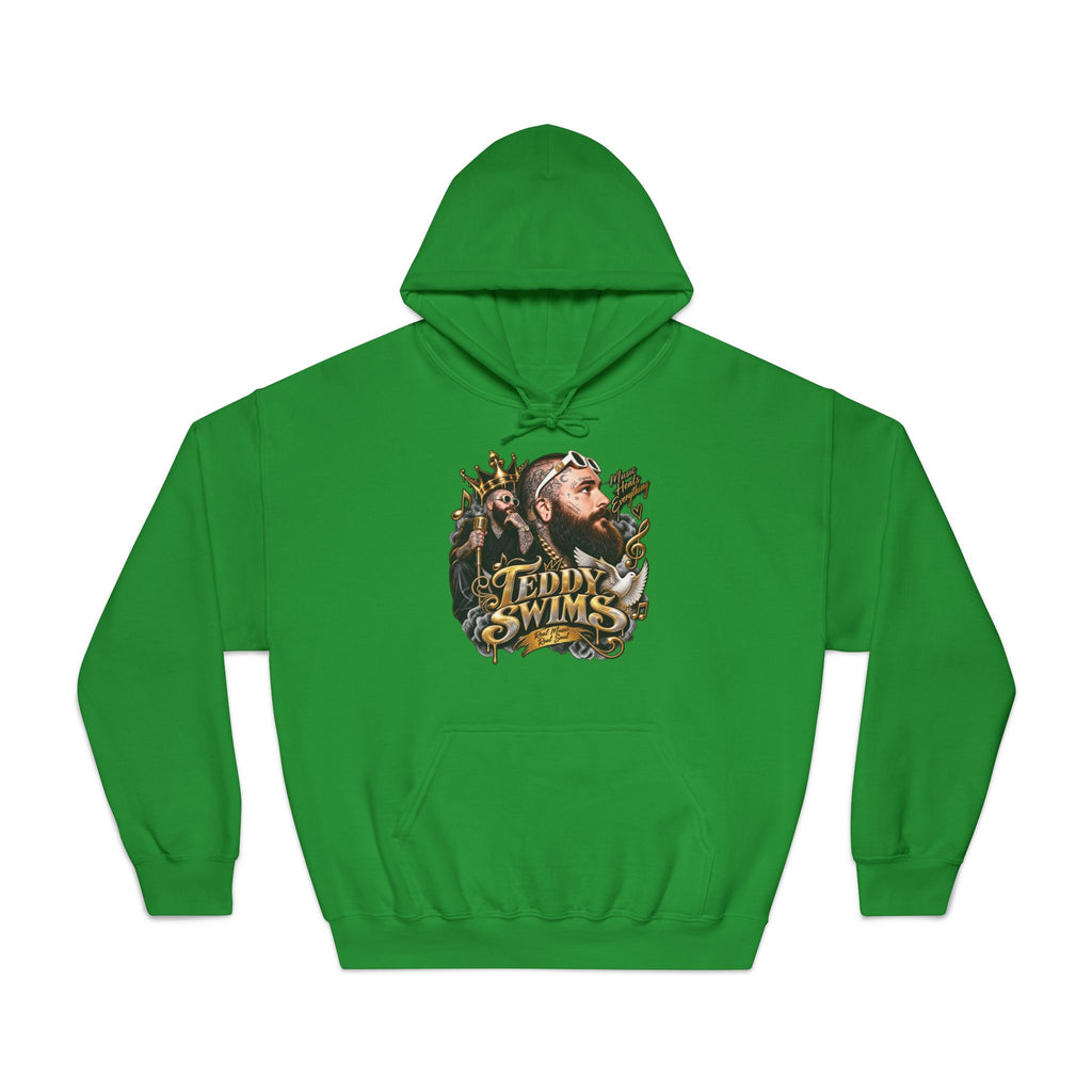 Teddy Swims Portrait Hoodie | Musical Artist Graphic Pullover