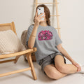 Breast Cancer Ribbon Floral Tee | Awareness Pink Ribbon Shirt