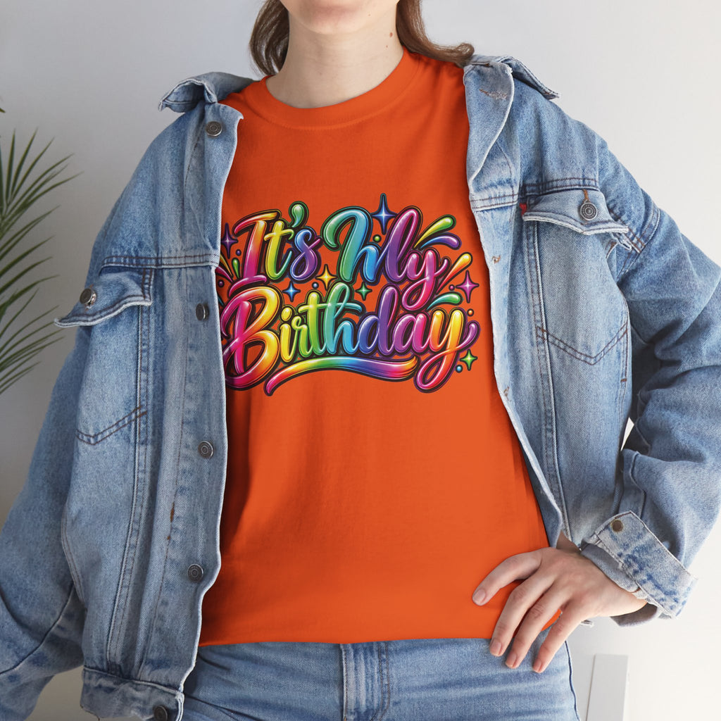 It’s My Birthday Colorful Celebration T-Shirt