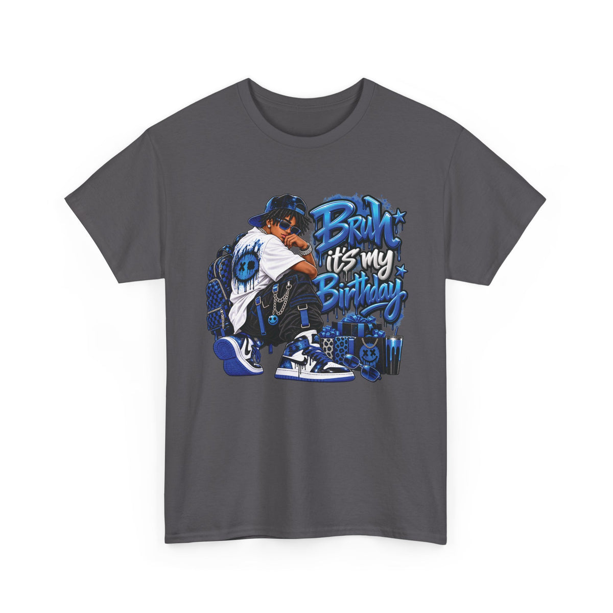Bruh It’s My Birthday Graphic T-Shirt