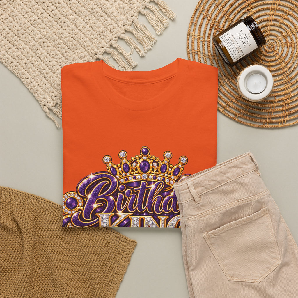 Birthday King Crown Graphic T-Shirt