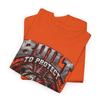 Built to Protect Her Peace Couples Graphic T-Shirt