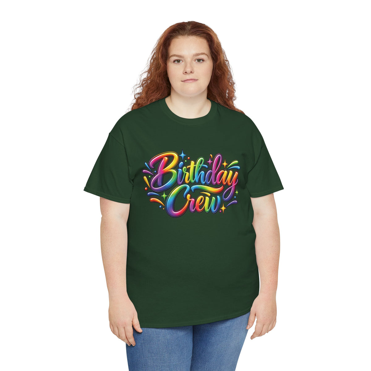 Birthday Crew Colorful Celebration T-Shirt