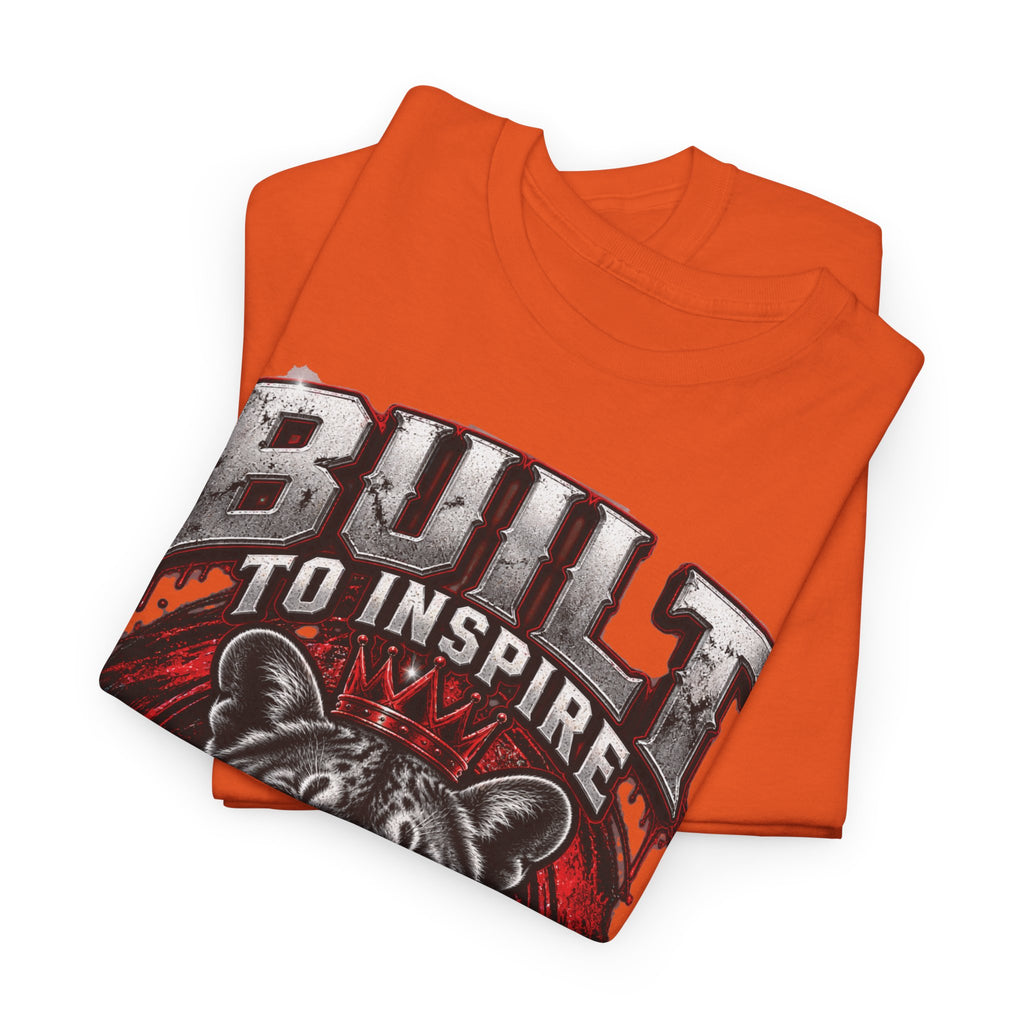 Built to Inspire His Purpose Couples Tiger Graphic T-Shirt