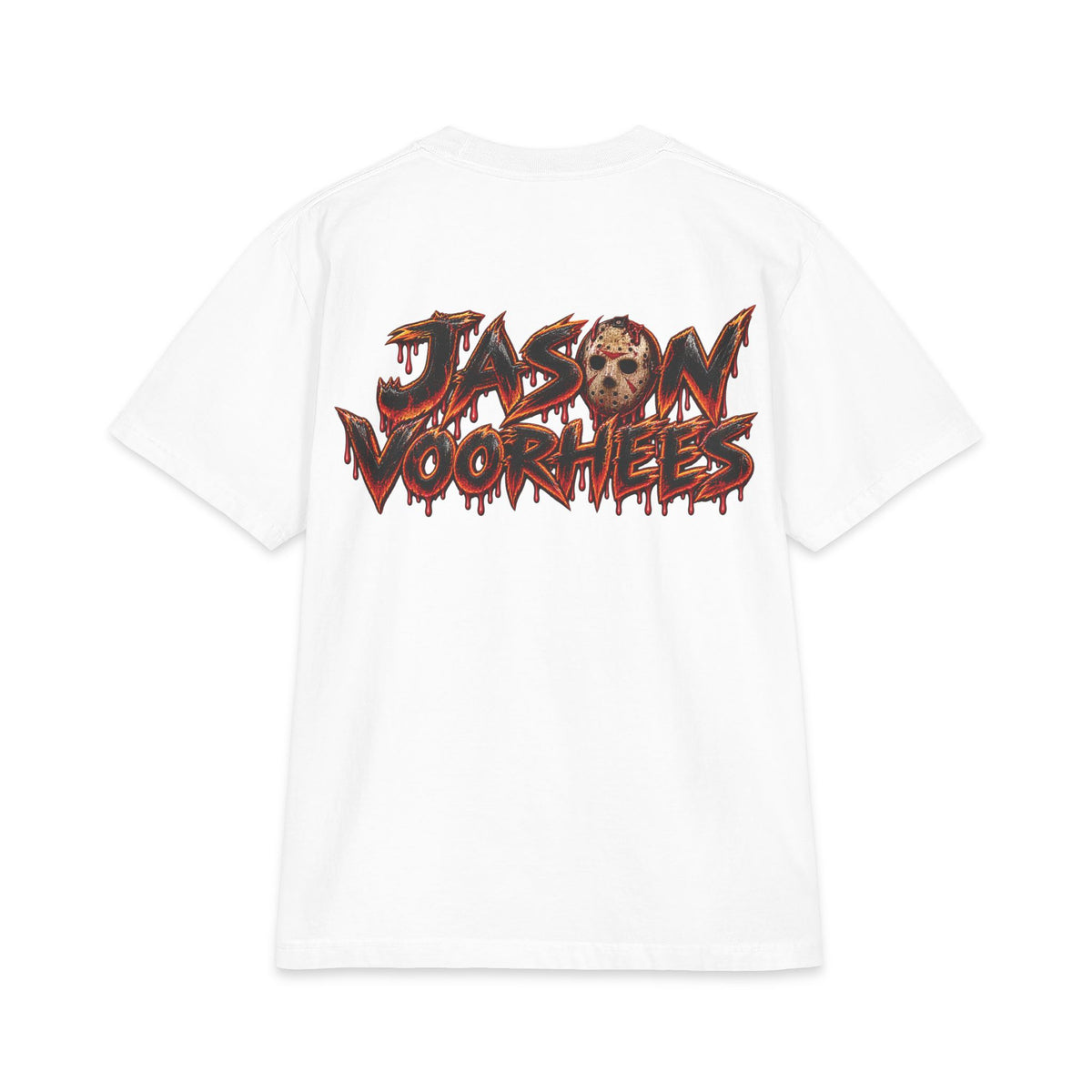 Jason Voorhees horror graphic T-Shirt | RUN bloody slasher design