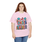 Teacher of Little Things T-Shirt | Colorful Dr. Seuss Style Kids Classroom Tee