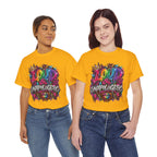 Loud & Unapologetic T-Shirt | Colorful Graffiti Typography, Bold Street Art Tee