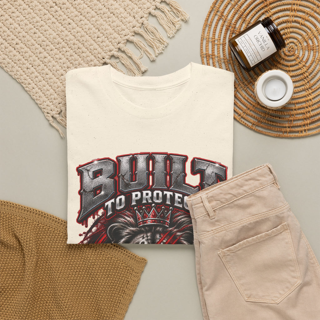 Built to Protect Her Peace Couples Graphic T-Shirt