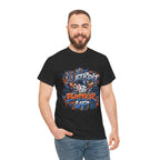 Detroit Batter Up T-Shirt | Baseball City Skyline Tee
