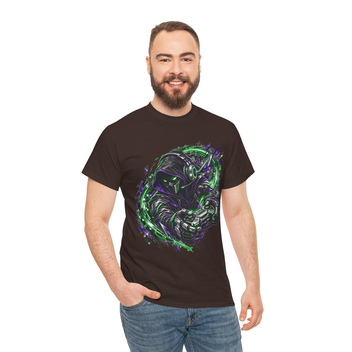 Dark Fantasy Samurai Warrior Video Game T-Shirt