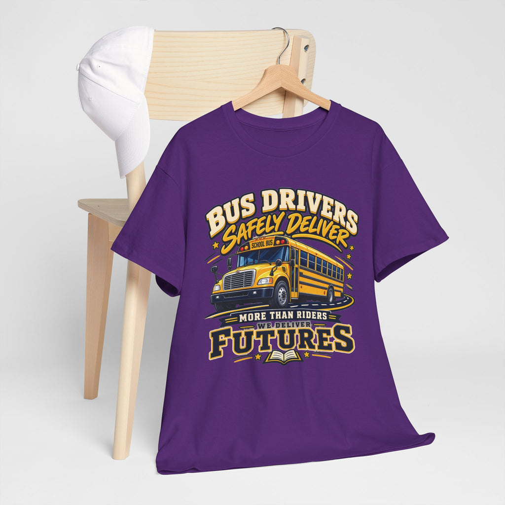 Bus Drivers Safely Deliver Futures Graphic T-Shirt