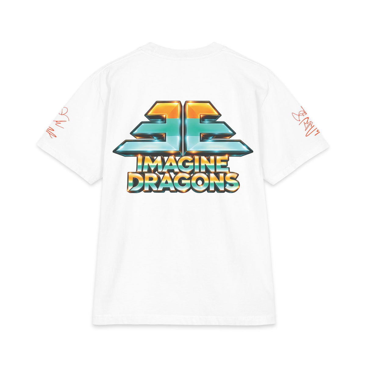 Imagine Dragon Logo T-Shirt | Band Photo Graphic Tee