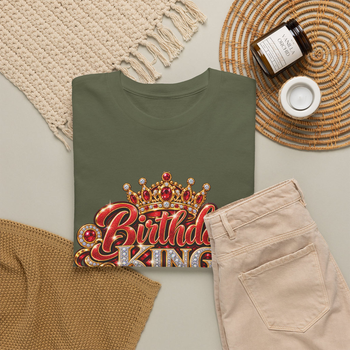 Birthday King Graphic T-Shirt
