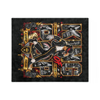 King of Pop Michael Jackson Dance Velvet Blanket | Music Legend Throw