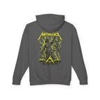 Metallica Skull & Broken Clock Hoodie | Band Logo Rock Music Sweatshirt