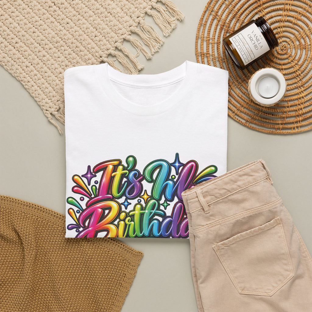 It’s My Birthday Colorful Celebration T-Shirt