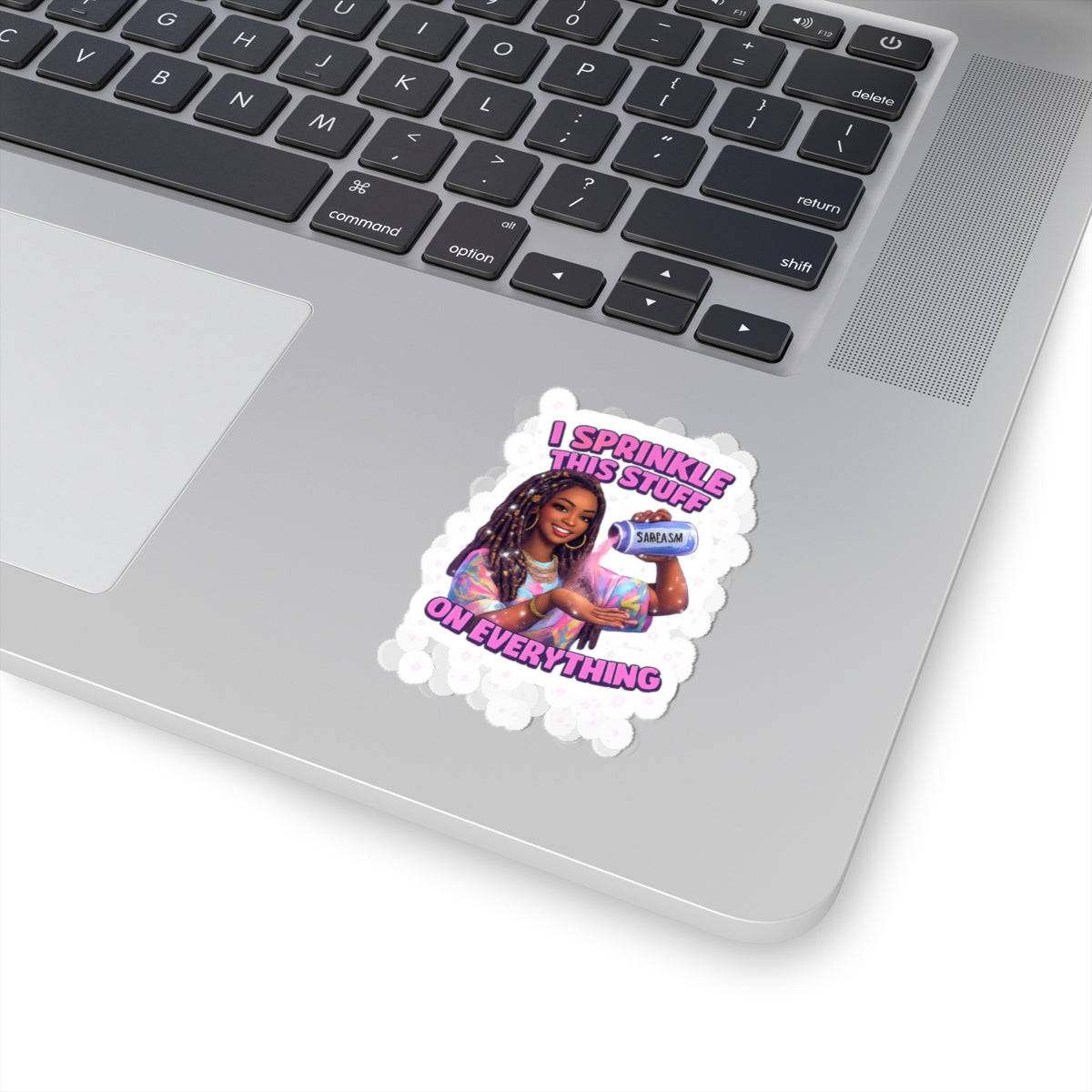 I Sprinkle This Stuff On Everything Sticker | Kiss-Cut Sticker