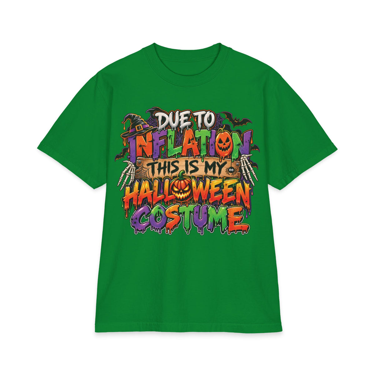 Due to Inflation This Is My Halloween Costume T-Shirt | Funny Halloween Tee