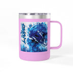Blue Football Helmet Lions mug | 15oz Tumbler