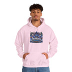 Detroit Skyline Collage Hoodie | Motor City Landmarks sweatshirt
