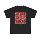 Red Wings Detroit Hockey Graphic Tee | Retro Stacked Logo