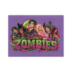 Zombies Characters Blanket | Velveteen Microfiber Blanket