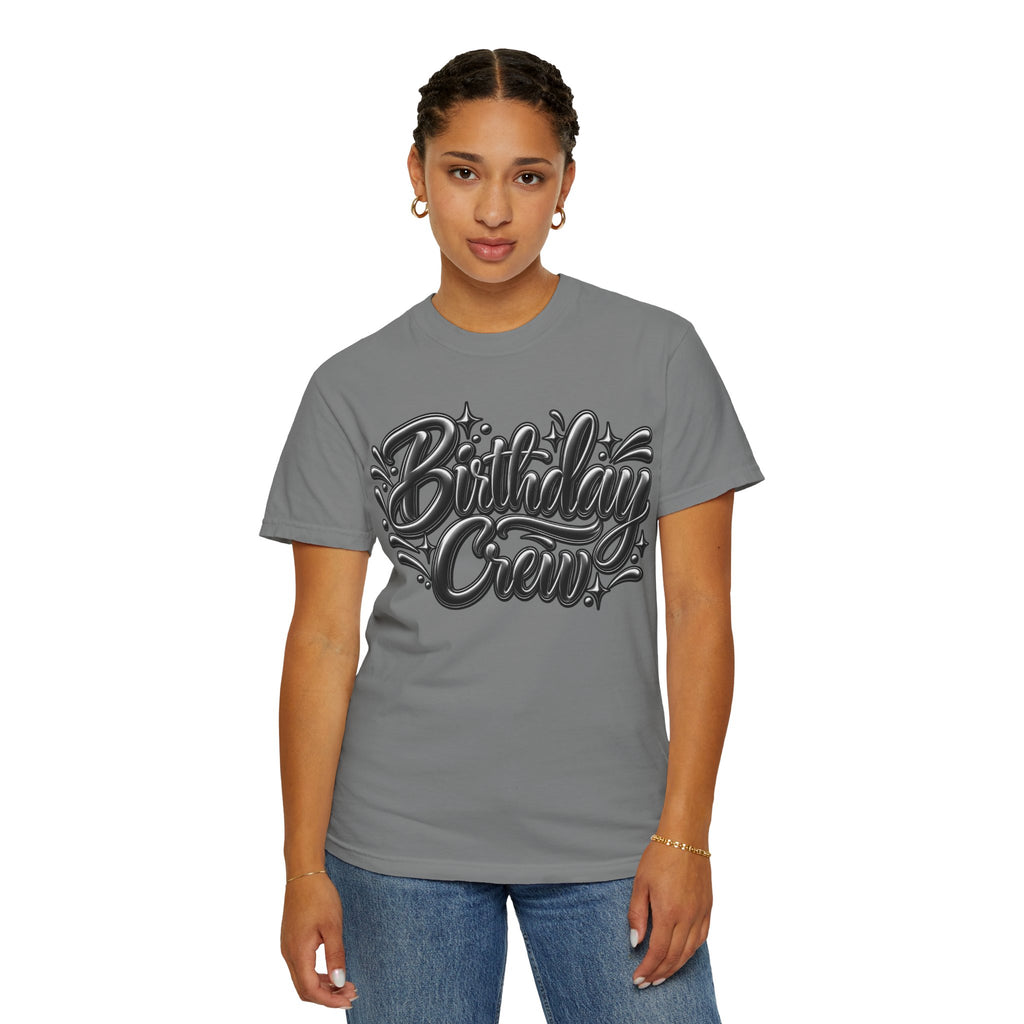 Birthday Crew Graphic T-Shirt