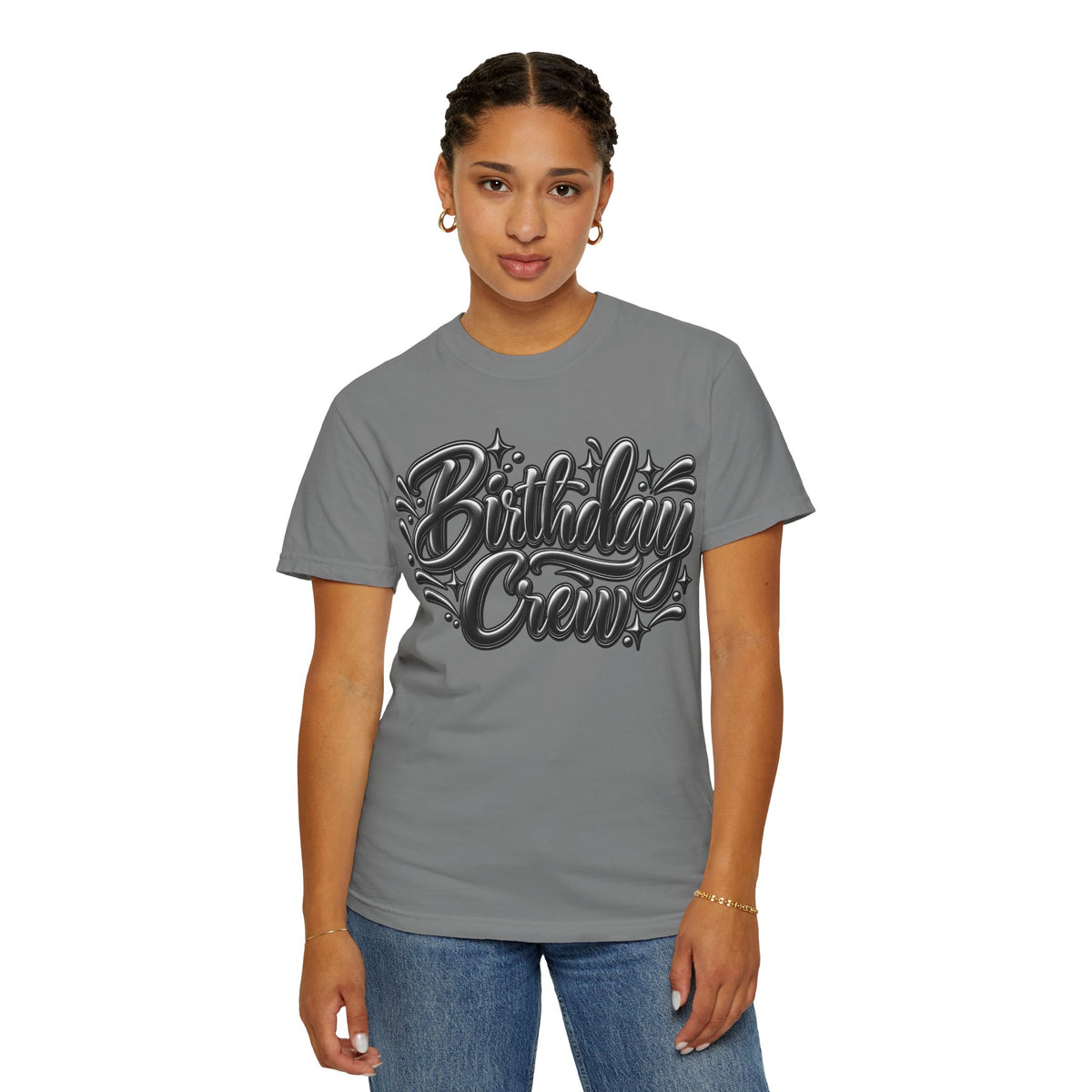 Birthday Crew Graphic T-Shirt