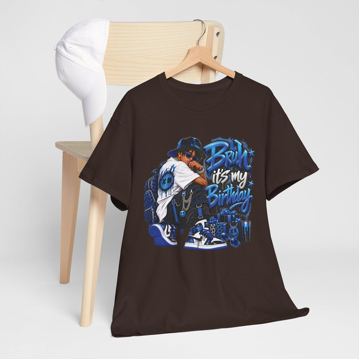 Bruh It’s My Birthday Graphic T-Shirt