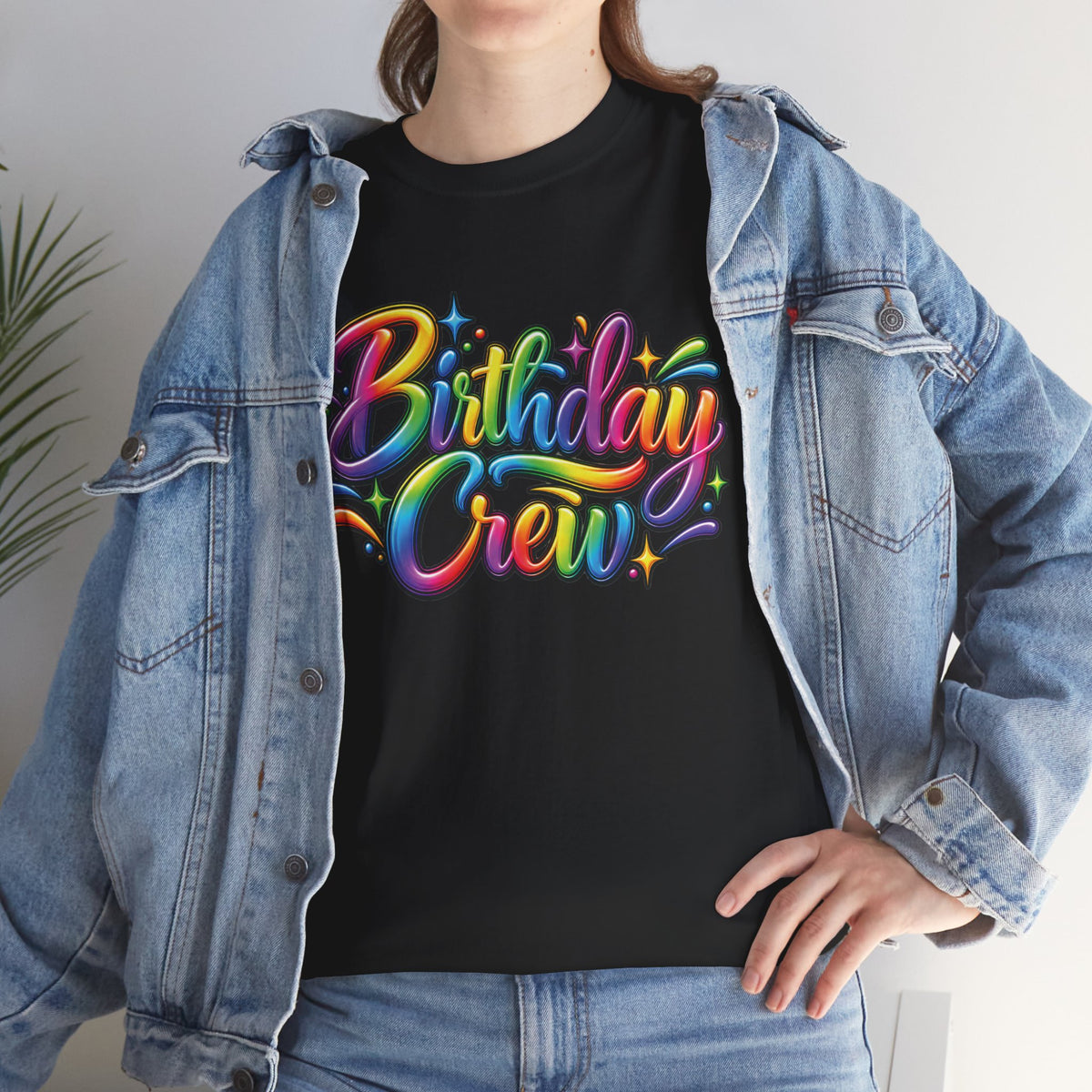 Birthday Crew Colorful Celebration T-Shirt