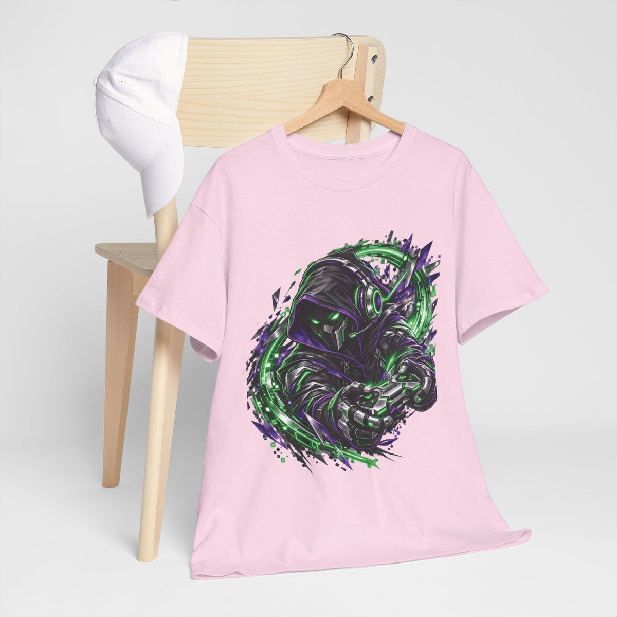 Dark Fantasy Samurai Warrior Video Game T-Shirt