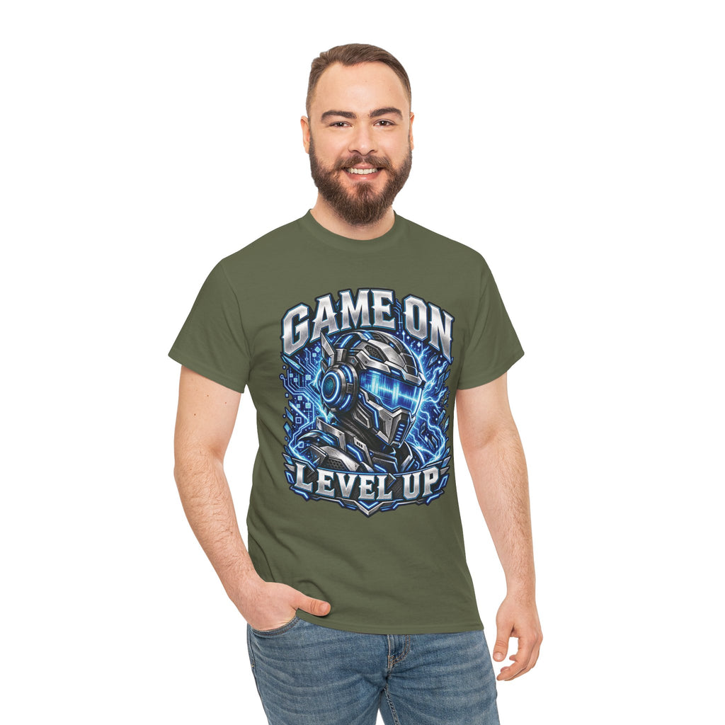 Game On Level Up Gamer Graphic T-Shirt