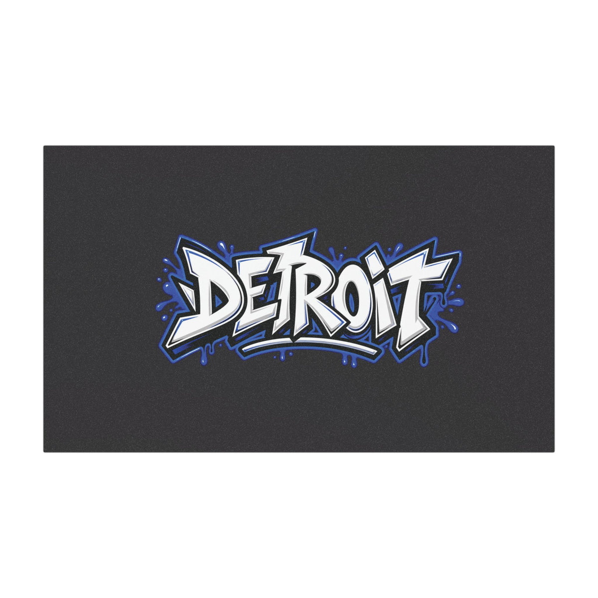 Detroit Graffiti Script Car Magnet | City Street Art Decal