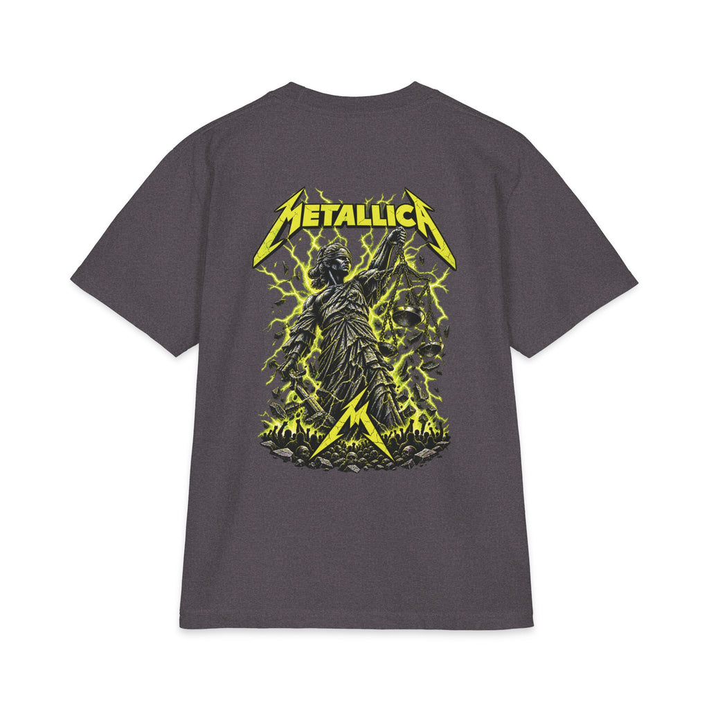 Metallica Skull Clock T-Shirt | Rock Band Graphic Tee