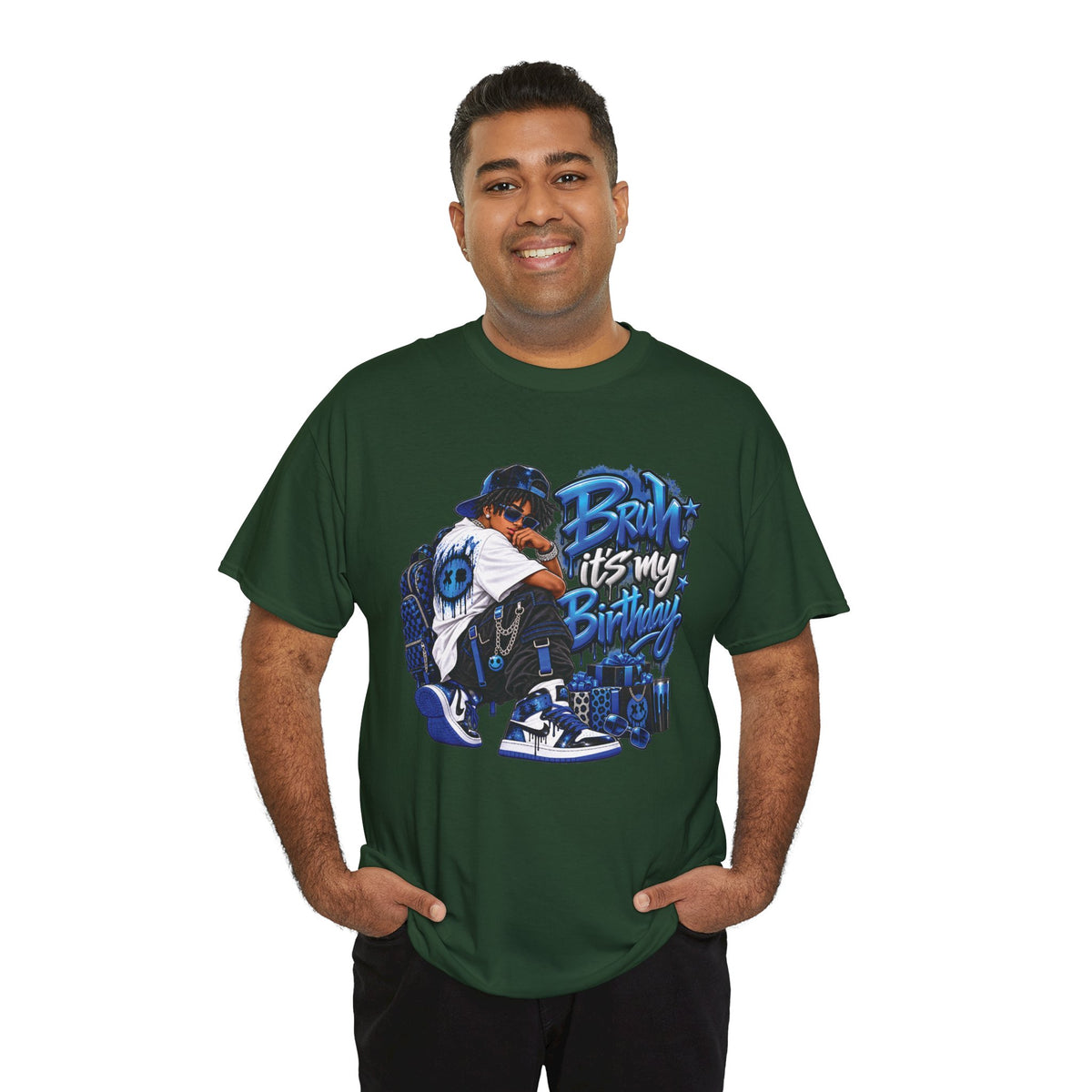 Bruh It’s My Birthday Graphic T-Shirt