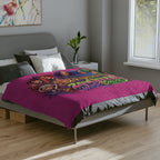Descendants & Zombies Worlds Collide Blanket | Velveteen Microfiber