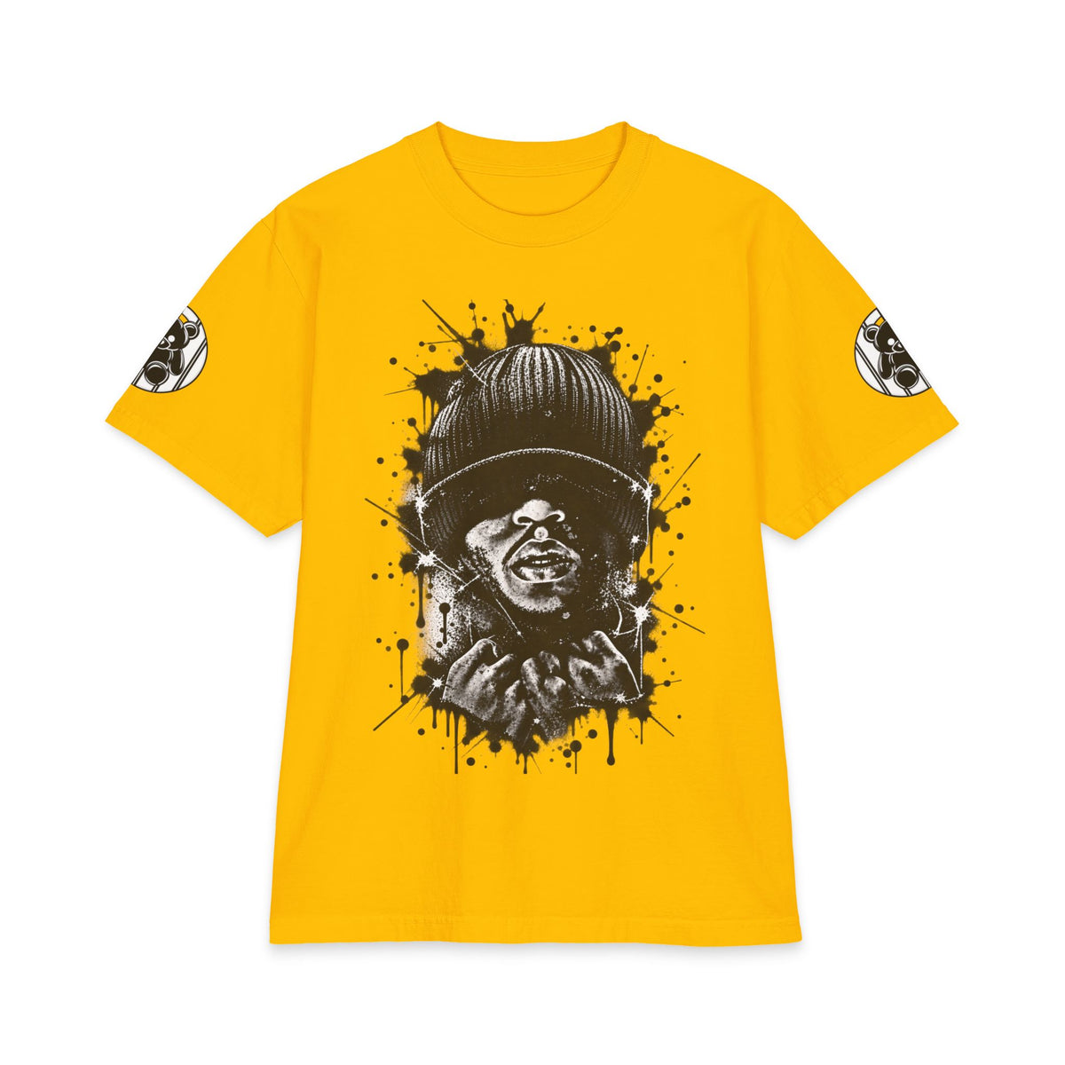 10 Years of 6lack Tour graphic T-Shirt | 6LACK portrait splash design