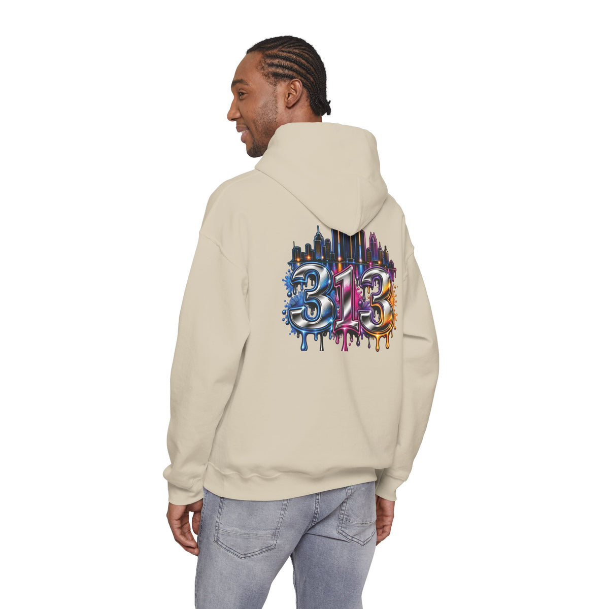 Detroit 313 City Pride Hoodie