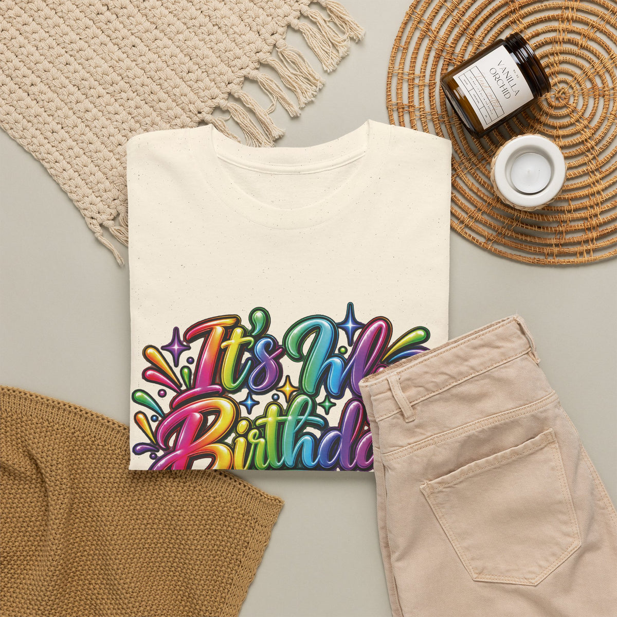 It’s My Birthday Colorful Celebration T-Shirt