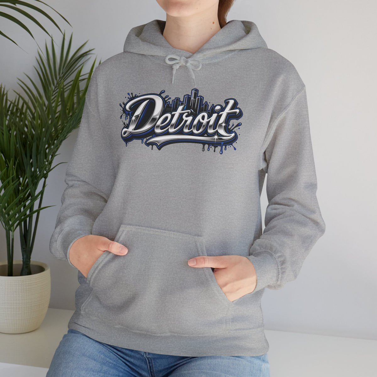 Detroit 313 City Pride Hoodie