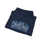 Detroit Graffiti Style Hoodie | City Skyline Street Art Pullover