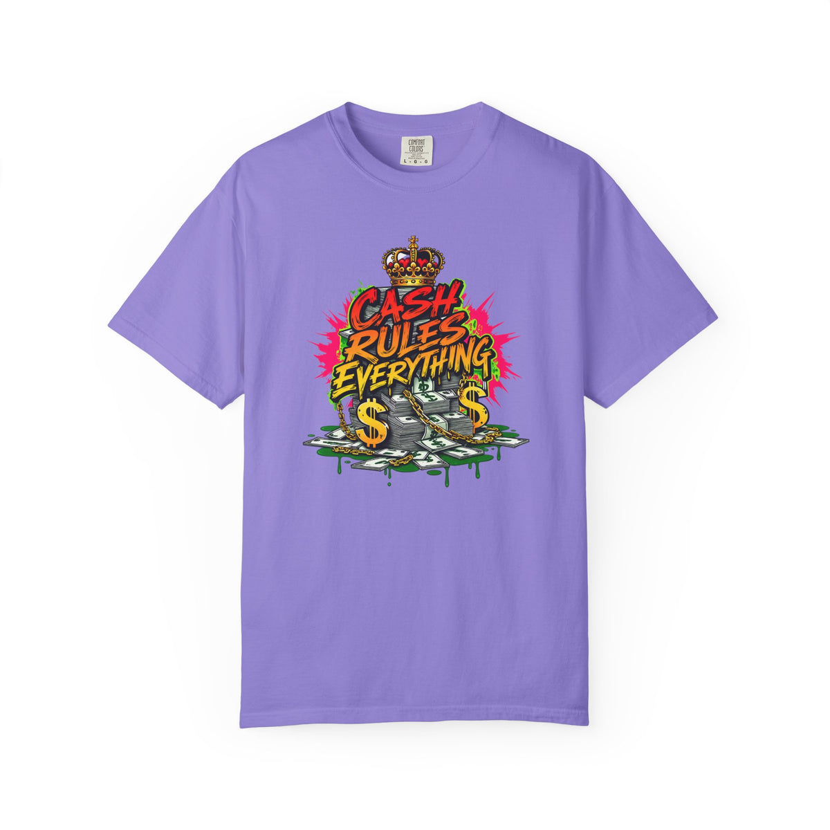 Cash Rules Everything Around Me T-shirt | Streetwear Money Graphic Tee