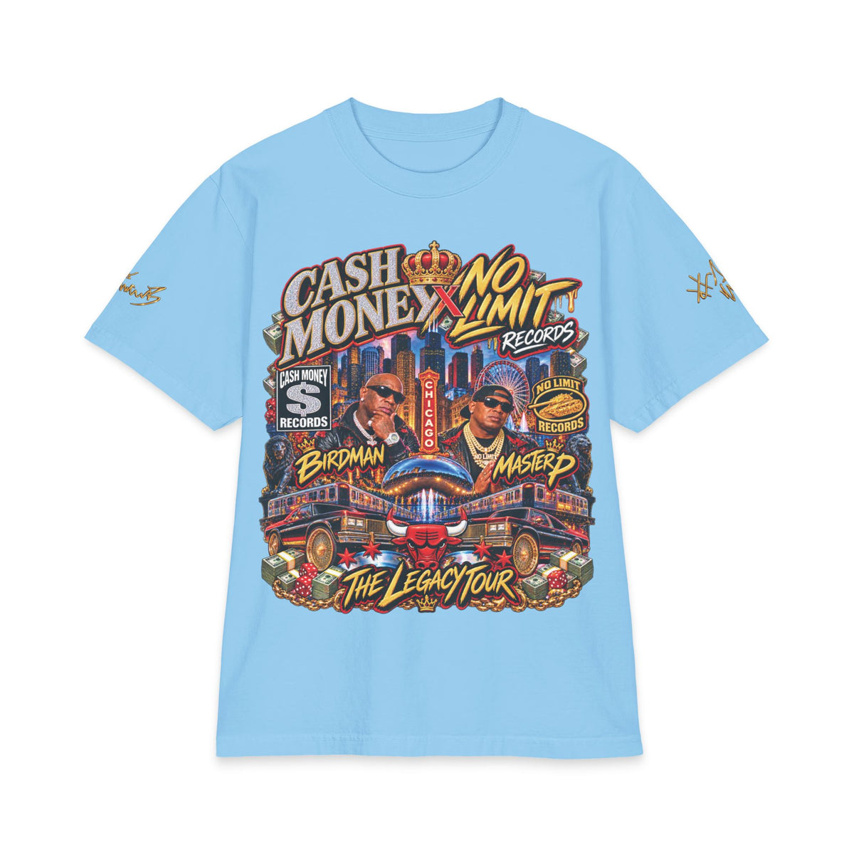 No Limit Cash Money Tour Short Sleeve | Vintage Hip Hop Tour Tee