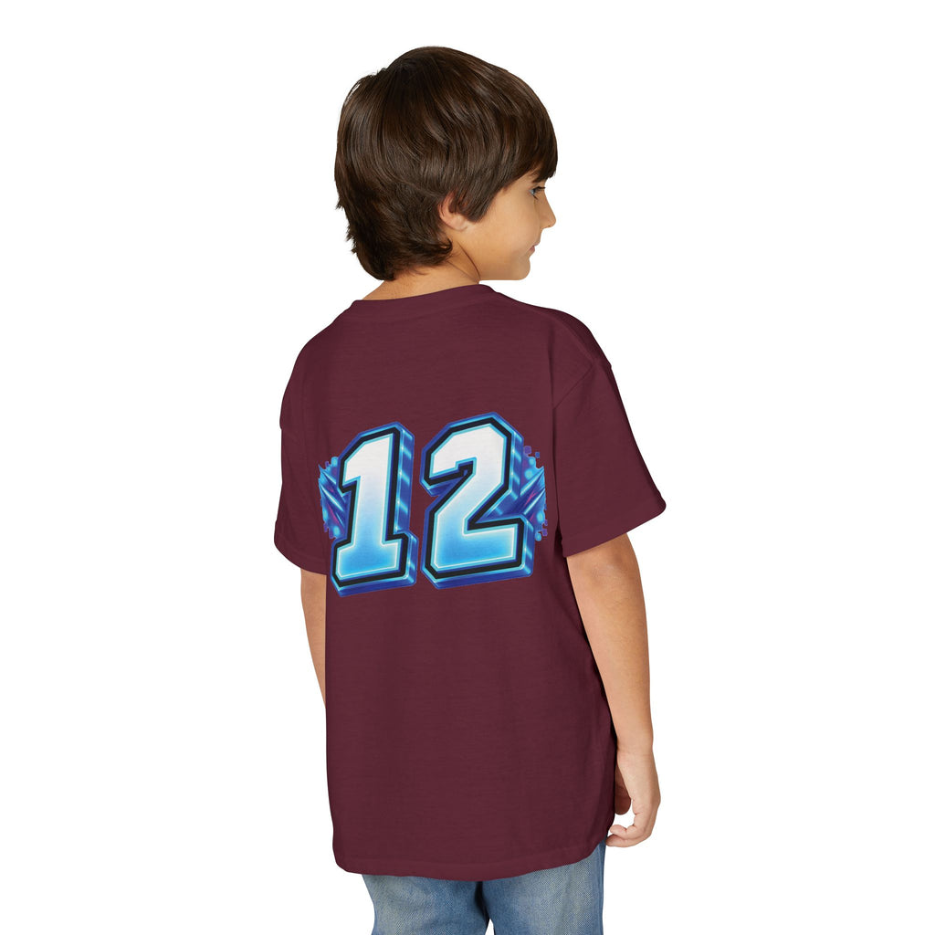 Fortnite Birthday Battle Begins Youth T-Shirt – Custom Number 12