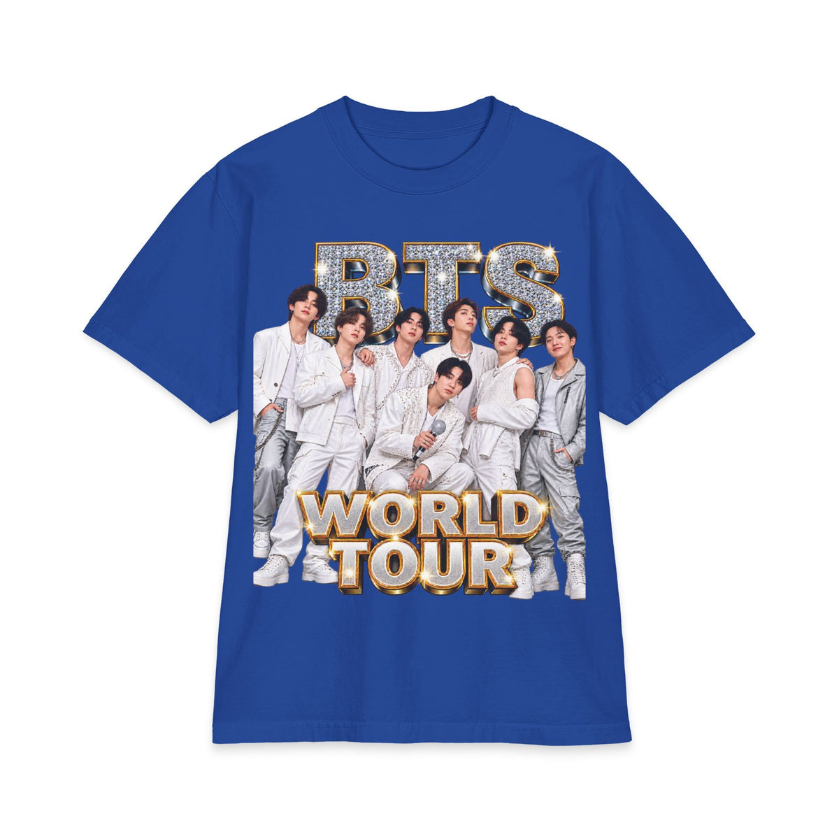 BTS World Tour Band Photo T-Shirt | BTS Style Concert Tee