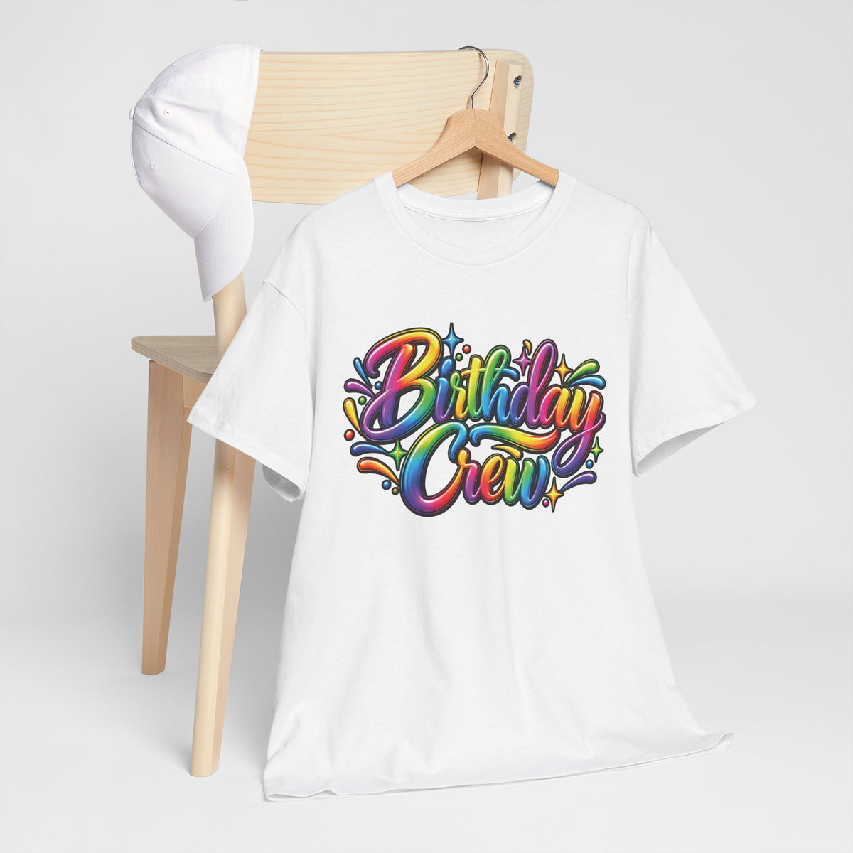Birthday Crew Colorful Celebration T-Shirt