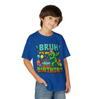 Bruh It’s My Birthday Minecraft-Inspired Youth T-Shirt