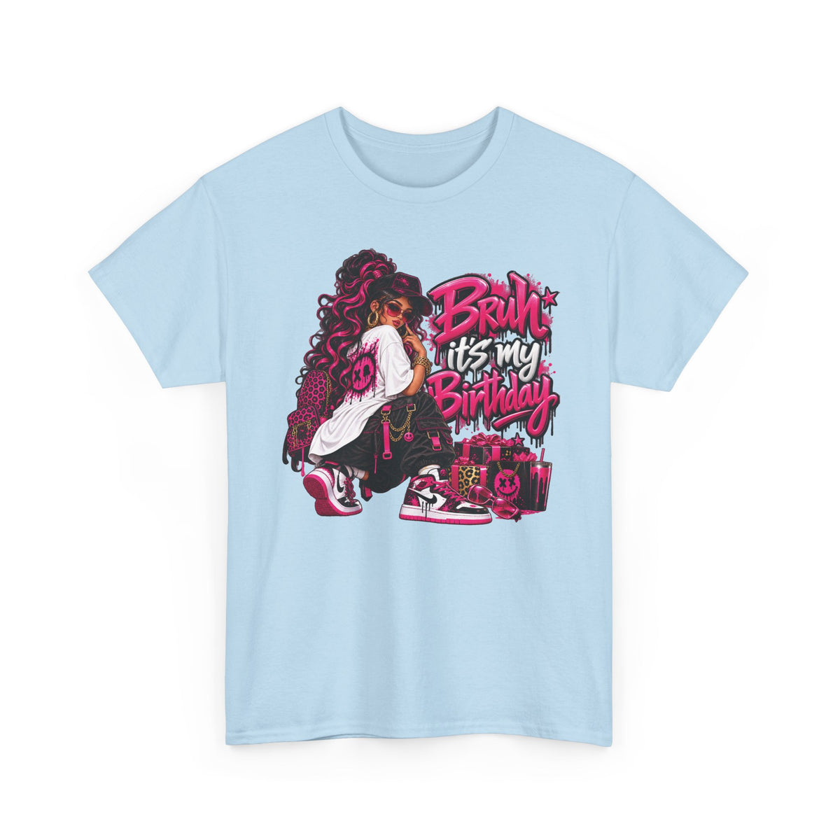 “Bruh, It’s My Birthday” Birthday Graphic T-Shirt
